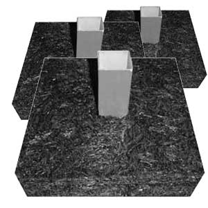 1.75" Base Anchor (Pre-Assembled) set of 3 (This item ships free) 